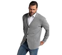 JP 1880 Americana de Punto, FLEXNAMIC®, Punto Milano, Cuello con Solapa, hasta la Talla 8 XL Mezcla Gris 8XL 782666123-8XL