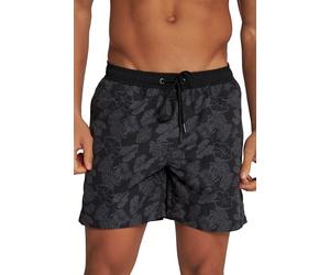 JP 1880 Bañador Con Estampado Completo, Bañador corto para Hombre, Negro, 7XL
