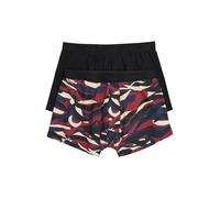 JP 1880 Calzoncillos Largos FLEXNAMIC®, Ropa de casa, Oeko-Tex, Pack de 2, Calzoncillos Rojo Oscuro 7XL 844081540-7XL