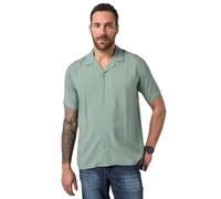 JP 1880 Camisa Cuba AOP Viscose 1/2 Manga Corta Hombre, Verde Oscuro, 6XL