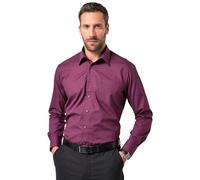JP 1880 Camisa, de Negocios, Cuello clásico, Comfort Fit Bayas 4XL 703633540-4XL