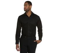 JP 1880 Camisa, de Negocios, Cuello clásico, Comfort Fit Negro 5XL 703633130-5XL