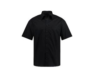 JP 1880 Camisa, de Negocios, Media Manga, Cuello clásico, Comfort Fit 705178