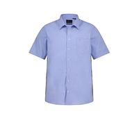 JP 1880 Camisa, de Negocios, Media Manga, Cuello clásico, hasta la Talla 8XL, Comfort Fit Azul Claro 4XL 705178700-4XL