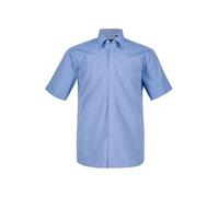 JP 1880 Camisa, de Negocios, no Requiere Planchado, Cuello inglés, Manga Corta, Corte cómodo, hasta 8XL Azul Claro 4XL 804891700-4XL