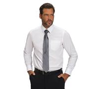 JP 1880 Camisa, FLEXNAMIC®, Cuello Kent, Modern Basic Fit Blanco Nieve 4XL 808727200-4XL