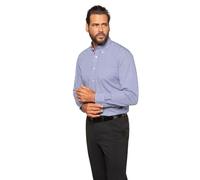JP 1880 Camisa, Negocios, Cuadros de Vichy, hasta 8XL, Corte cómodo Azul Claro 3XL 722859700-3XL