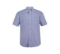 JP 1880 Camisa, Negocios, Manga Corta, Cuadros de Vichy, hasta 8XL, Corte cómodo Azul Claro 7XL 722860700-7XL