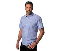 JP 1880 Camisa, Uniforme, Media Manga, Cuello Kent, Corte Moderno Azul Claro 7XL 723283720-7XL