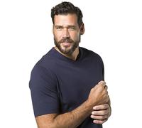 JP 1880 Camiseta, básica, Cuello de Pico, hasta la Talla 8 XL Marina Oscuro 8XL 702415750-8XL