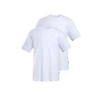 JP 1880 Camiseta, básica, Cuello Redondo, algodón Peinado, hasta la Talla 8 XL Blanco Nieve 9XL 702558200-9XL