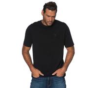 JP 1880 Camiseta, básica, Cuello Redondo, algodón Peinado, hasta la Talla 8 XL Negro 8XL 702558130-8XL