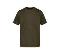 JP 1880 Camiseta, básica, Cuello Redondo, algodón Peinado, hasta la Talla 8 XL Oliva Oscuro 7XL 702558120-7XL