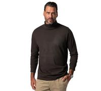 JP 1880 Camiseta de Cuello Alto JP1880, básica, Jersey, Manga Larga, hasta 7 XL Noche Negra 3XL 723303138-3XL