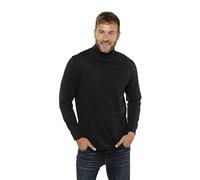 JP 1880 Camiseta de Cuello Alto JP1880, básica, Jersey, Manga Larga, hasta 7 XL Negro XL 723303130-XL