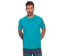 JP 1880 Camiseta de Cuello Redondo, Turquesa Oscuro, 3XL para Hombre
