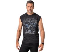 JP 1880 Camiseta de Tirantes, Estampado, Look Vintage, hasta la 8 XL Negro XXL 846181100-XXL