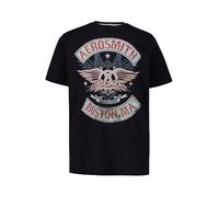 JP 1880 Camiseta, Grupo de música, Aerosmith, Media Manga Marina Oscuro 5XL 726639730-5XL