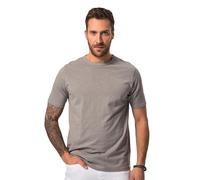 JP 1880 Camiseta JP Aware, Media Manga, Bordado, algodón orgánico con certificación Gots Gris 3XL 826206337-3XL