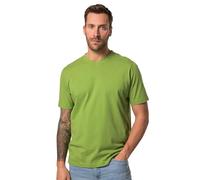 JP 1880 Camiseta para Hombre Tallas Grandes Tallas Grandes Menswear L-8XL, básica, Cuello en V, hasta 8XL 702415, Verde Musgo., 8XL