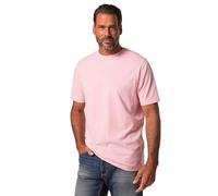JP 1880 Camiseta para Hombre, Tallas Grandes, Tallas Grandes Menswear L-8XL, básica, Cuello Redondo, algodón Peinado, hasta 8XL