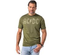 JP 1880 Camiseta para Hombre, Tallas Grandes, Tallas Grandes Menswear L-8XL JP1880, Camiseta bandshirt, AC-DC, Media Manga, Aspecto Vintage, hasta 8 XL