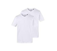 JP 1880 Camisetas, básicas, Pack de 2, Cuello en V, Manga al Codo, hasta la 8 XL Blanco Nieve 6XL 711318200-6XL