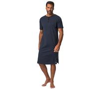 JP 1880 Camisón de Hombre, Henley, Rayas horizontales Azul Navy XXL 826709130-XXL