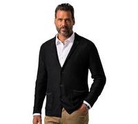 JP 1880 Cárdigan Jp1880 Stricksakko Flexnamic, Aspecto Vintage, bis 8 XL, Negro, 3XL