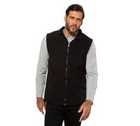 JP 1880 Chaleco de Forro Polar, Chaqueta para Hombre, Negro (Schwarz), 7XL