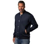 JP 1880 Chaqueta College, Scuba, Cuello Estilo College, Cremallera Azul Navy 5XL 823654130-5XL