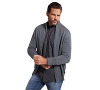 JP 1880 Chaqueta de Punto, Cuello Alto, Cremallera, puños Acanalados, Mezcla Gris XL 717032123-XL