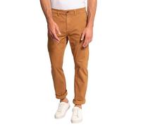 JP 1880 Chino Hose, Bauch Fit, Flexnamic, 4-pocket, Regular Fit, Pantalones para Hombre, Amarillo (Caramel), 30