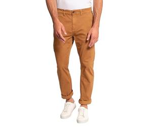 JP 1880 Chino Hose, Bauch Fit, Flexnamic, 4-pocket, Regular Fit, Pantalones para Hombre, Amarillo (Caramel), 30