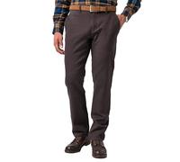 JP 1880 Chino Hose Flexnamic, Wolloptik, Regular Fit, bis Gr. 72/36 Pantalones, marrón Caoba, 52W / 34L Hombres