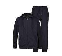 JP 1880, Hombre, grande, jogginganzug, chaqueta y manguera, talla Bis Gr. 8X-Large Suéter tipo cárdigan, Azul, 3XL plus