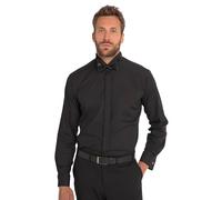JP 1880 Esmoquin, Camisa para Esmoquin, Negocios, Gemelos incluidos, hasta la 8XL Negro 3XL 796706100-3XL