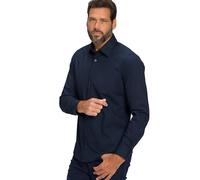 JP 1880 FLEXNAMIC 808727 - Camisa para Hombre (Talla Grande, Talla Grande, hasta 7 XL), Azul Marino, 5XL