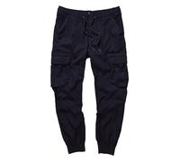 JP 1880 Flexnamic Cargohose mit Vielen Taschen, Moderne Passform Pantalones Cargo Largos, Azul Oscuro, XL Hombres