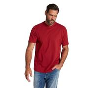 JP 1880 Camiseta, básica, Cuello de Pico, hasta la Talla 8 XL Rojo borgoña 7XL 702415540-7XL