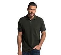 JP 1880 Hasta la Talla 8XL, Polo, Parte Superior, Tapeta de Botones, Cuello Camisero, piqué Oliva Oscuro L 702560193-L