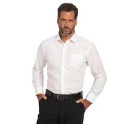 JP 1880 Hemd, Business, Modern Fit, Bügelfei Camisa, Blanco Nieve, XL Hombres