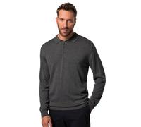 JP 1880 Polo de Punto FLEXNAMIC®, Manga Larga, Merino-Touch, hasta 7 XL Pizarra 7XL 829307120-7XL
