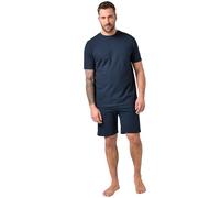 JP 1880 Pijama, Ropa de casa, Jersey de Seersucker, Camiseta, hasta la Talla 8 XL Azul Navy 6XL 844067130-6XL
