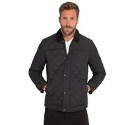 JP 1880 Blouson Acolchado con Cuello de Pana Chaqueta, Negro, XXXXXXXL para Hombre