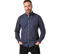 JP 1880 Hombre Tallas Grandes Tallas Grandes Menswear L-8XL JP1880 Camisa Oxford, FLEXNAMIC, Manga Larga, Cuello Abotonado, Ajuste Moderno, hasta 8 XL