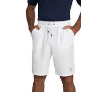 JP 1880 Jay-pi-Pantalones Cortos de Tenis, Quickdry, Cintura elástica, Blanco Nieve, XXXL para Hombre