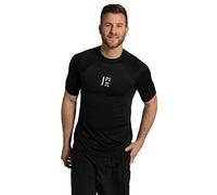 JP 1880 Jay-pi Schwimmshirt, Halbarm, Stehkragen, UV-Schutz Camiseta de natación con protección, Negro, 4XL Hombres
