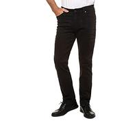 JP 1880 Jeans, Flexnamic, Denim, Straight Fit r. 70/35, Negro, 35W / 36L para Hombre