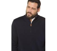 JP 1880 Jersey Troyer de Punto, Cuello Alto, Cremallera, Manga Larga Marina Oscuro XXL 716842730-XXL
